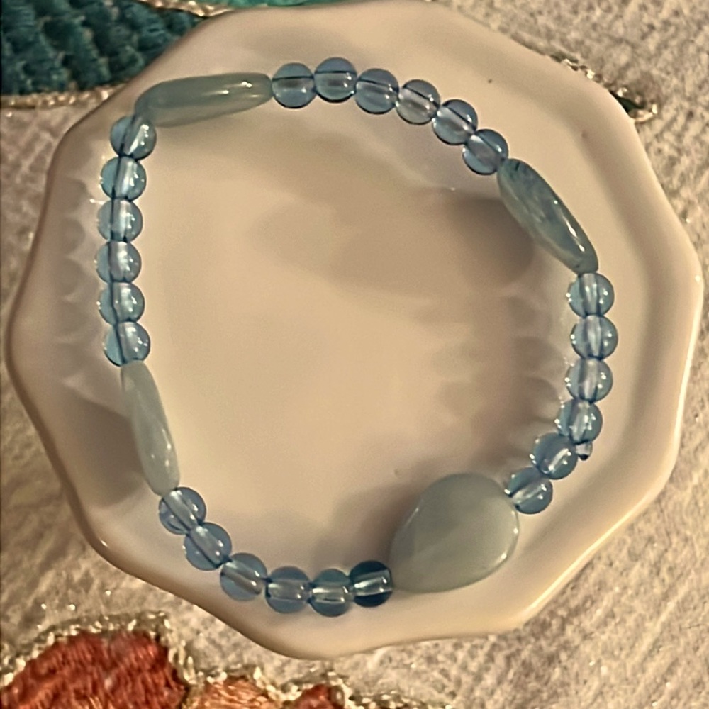 Blue Quartz Bracelet